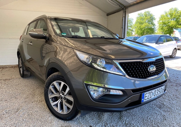 Kia Sportage cena 52900 przebieg: 98000, rok produkcji 2014 z Supraśl małe 596